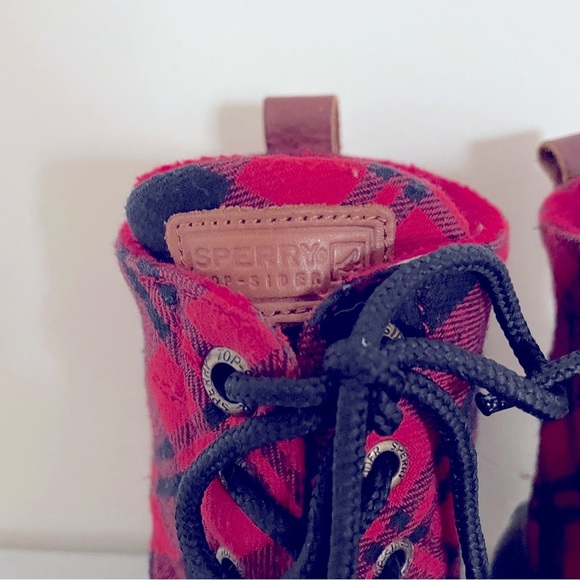 ❄️☔️ Sperry Buffalo Plaid Rain and Winter Duck Boots - Picture 6 of 8
